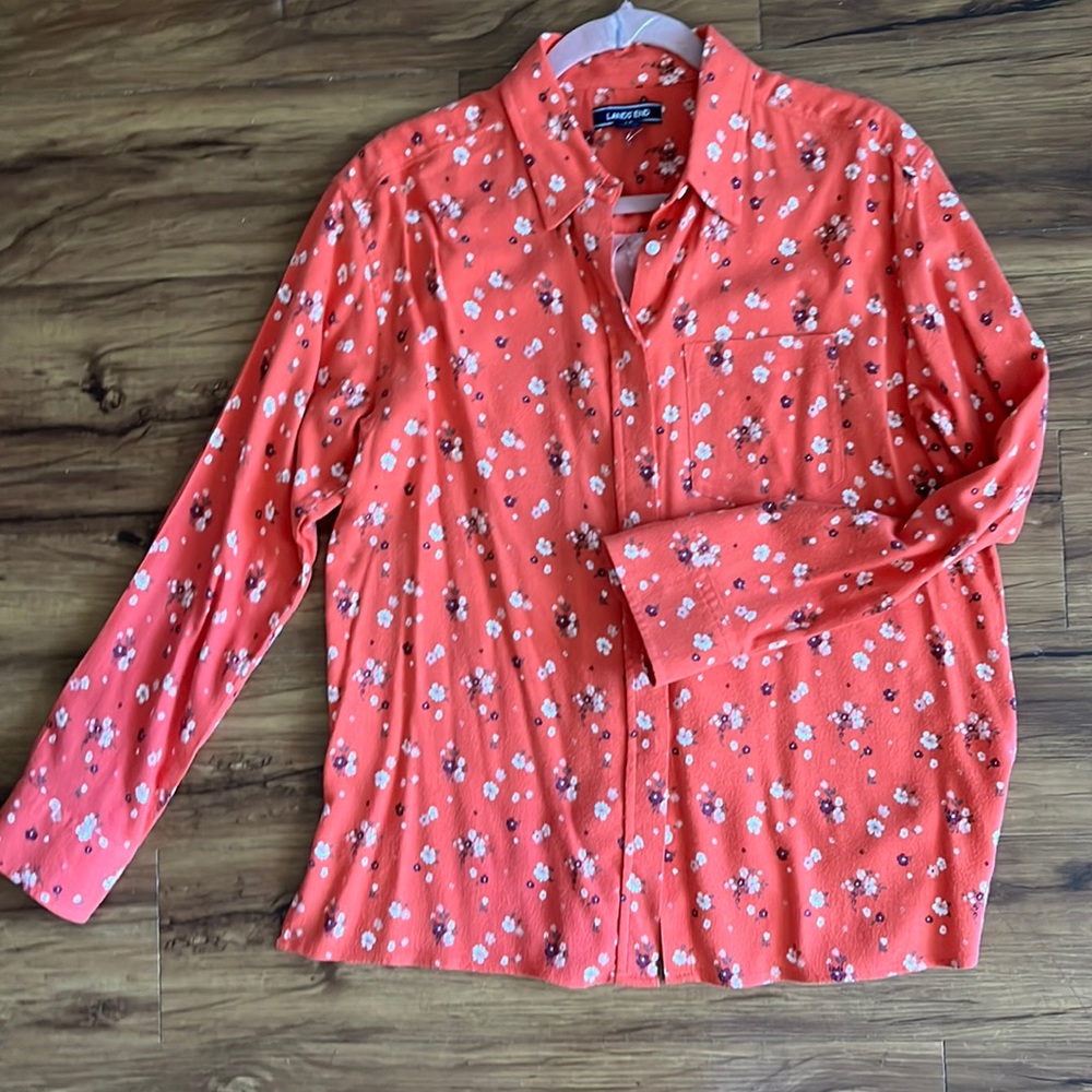 LANDS END. Womens  casual blouse.  I have so many styles and colors. Worn once!